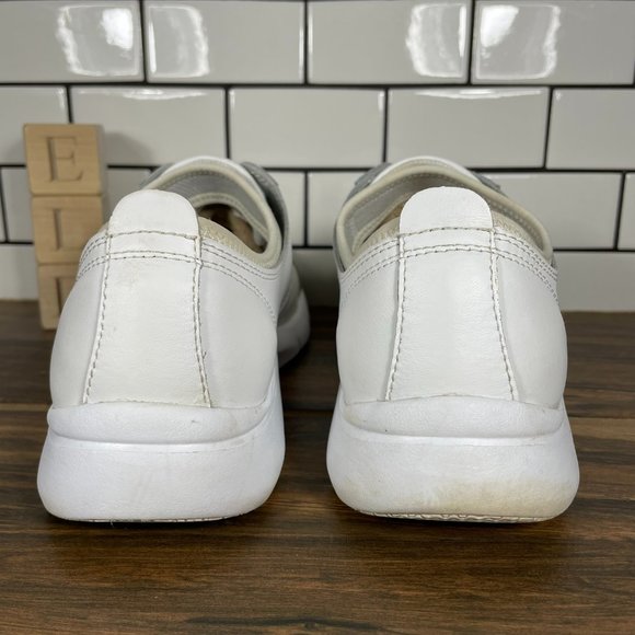 Dansko Shoes Dansko Elise Arch Support Oxford Sneaker Shoe White